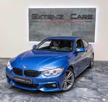 BMW 428i Bleu Estoril 3-4 av g